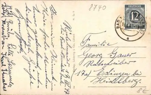 Ak Bad Neustadt an der Saale Unterfranken, Hohn Tor