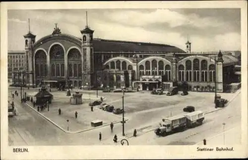 Ak Berlin Mitte, Stettiner Bahnhof