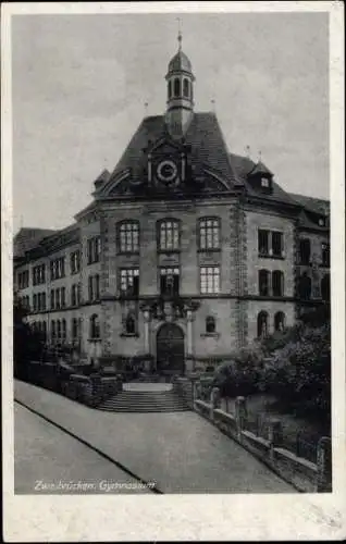 Ak Zweibrücken in der Pfalz, Gymnasium