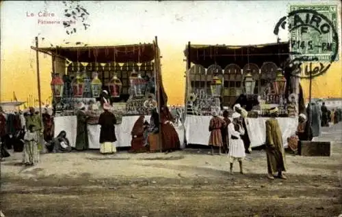 Ak Kairo Kairo Ägypten, arabischer Konditor