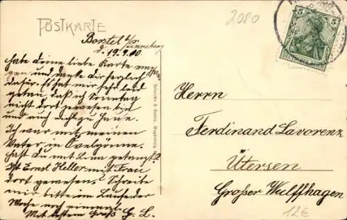 Ak Pinneberg in Holstein, Dingstätte, Straßenpartie, Geschäft