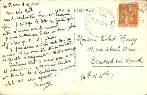 Ak Nogent sur Vernisson Loiret, Le Vernisson, Schloss