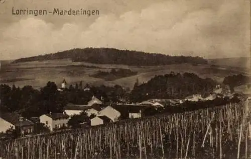 Ak Lorry Mardigny Moselle, Panorama