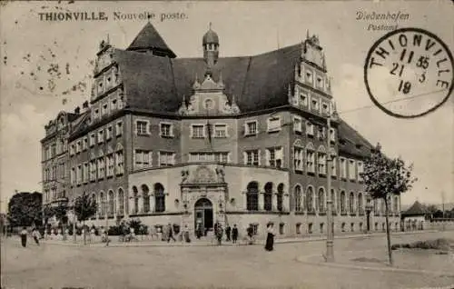 Ak Thionville Diedenhofen Lothringen Moselle, Postamt