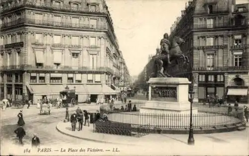 Ak Bourse de Paris II, Place des Victoires