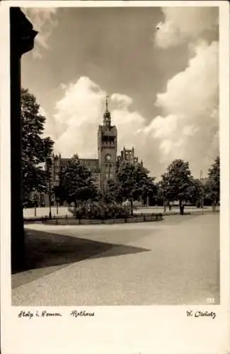 Ak Słupsk Stolp Pommern, Rathaus