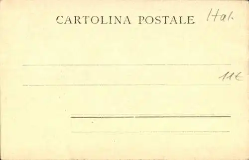 Ak Italien, Asinajo, Lastesel, Mann