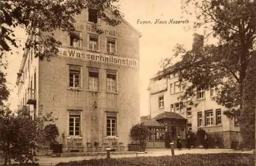 Ak Eupen Wallonien Lüttich, Haus Nazareth, Wasserheilanstalt