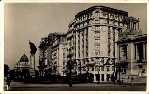 Ak Rio de Janeiro Brasilien, Trecho da Avenida Rio Branco