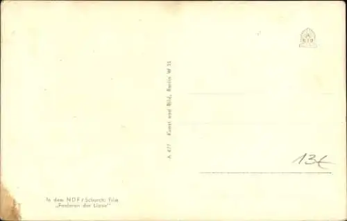 Ak Schauspielerin Inge Egger, Portrait, Fanfaren der Liebe, Autogramm