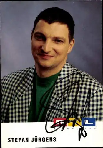 Ak Schauspieler Stefan Jürgens, Portrait, Autogramm