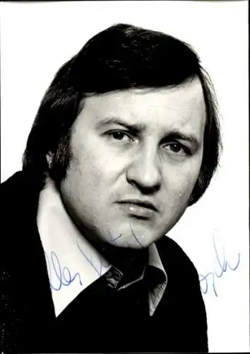 Ak Schauspieler Peter Josch,  Portrait, Autogramm