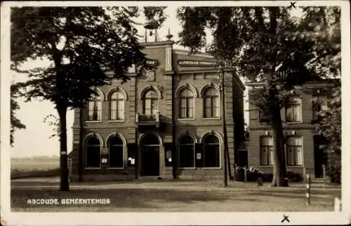 Ak Abcoude Utrecht Niederlande, Gemeentehuis