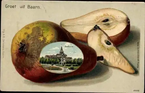 Litho Baarn Utrecht Niederlande, Badhotel