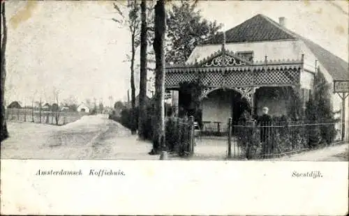 Ak Soestdijk Baarn Utrecht Niederlande, Amsterdamsch Koffiehuis