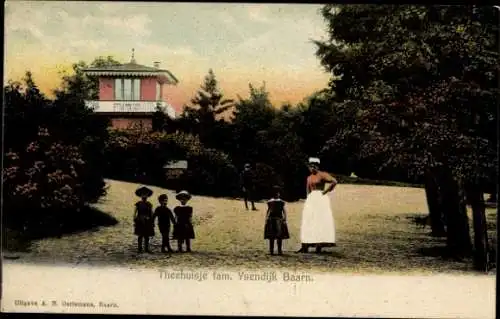 Ak Baarn Utrecht Niederlande, Theehuisje fam. Ysendijk