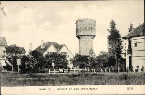 Ak Baarn Utrecht Niederlande, Wasserturm
