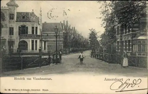 Ak Amersfoort Utrecht Niederlande, Hendrik van Viandenstraat