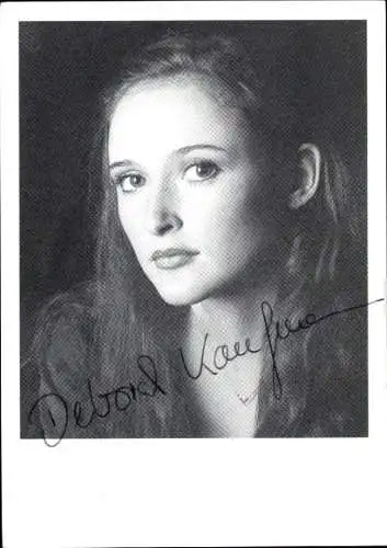 Ak Schauspielerin Deborah Kaufmann, Portrait, Autogramm