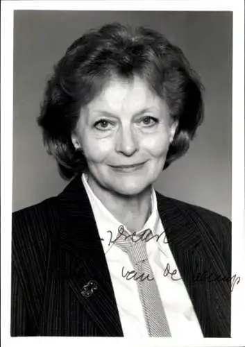 Ak Schauspielerin Marion van de Kamp, Portrait, Autogramm