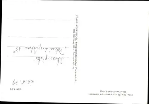 Ak Schauspieler Elmar Wepper, Portrait, Autogramm