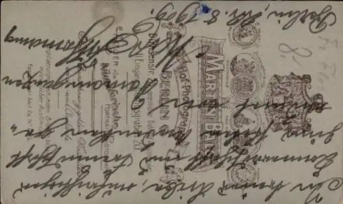 CdV Berlin, Deutscher Soldat in Uniform, Portrait