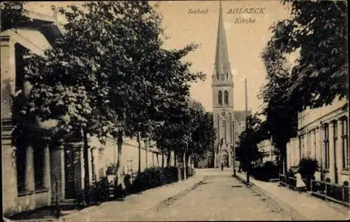 Ak Ostseebad Ahlbeck Heringsdorf auf Usedom, Kirche