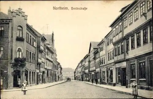 Ak Northeim in Niedersachsen, Breitestraße