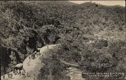 Ak Nuwara Eliya Sri Lanka, Nanuoya Pass, Black Pool
