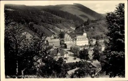 Ak Katzhütte im Schwarzatal, Panorama