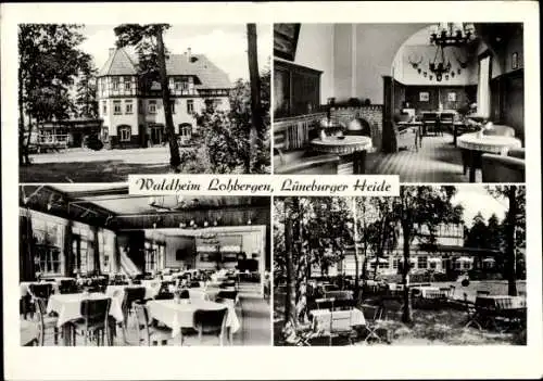 Ak Tostedt in Niedersachsen, Waldheim Lohbergen, Inh. Karl Simon