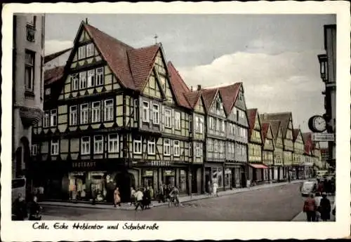 Ak Celle, Ecke Hehlentor und Schuhstraße, Grothaus