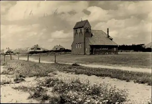 Ak Wenningstedt auf Sylt, Kirche, Friesenkapelle