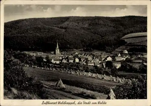 Ak Waldkappel in Hessen, Gesamtansicht