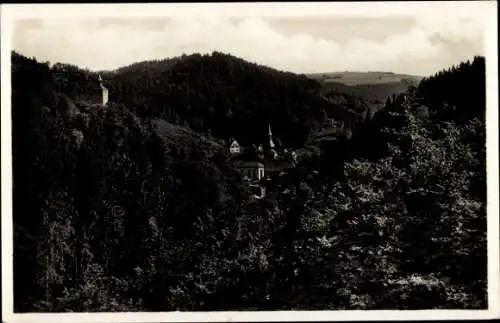 Ak Bad Berneck im Fichtelgebirge Bayern, Panorama