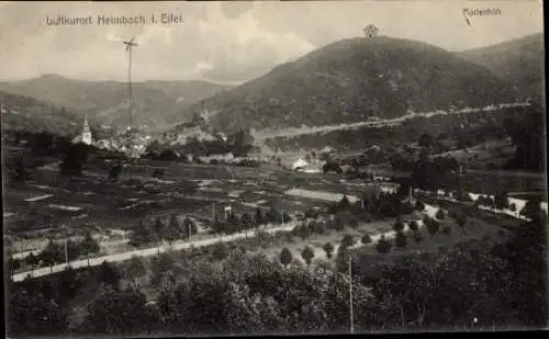 Ak Heimbach in der Eifel, Marlenhöh, Panorama