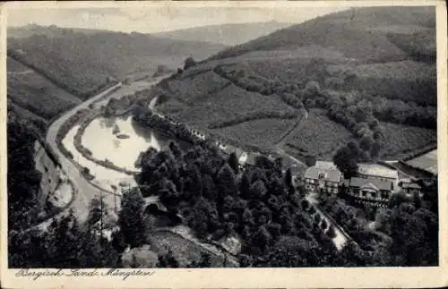 Ak Müngsten an der Wupper Wuppertal, Panorama