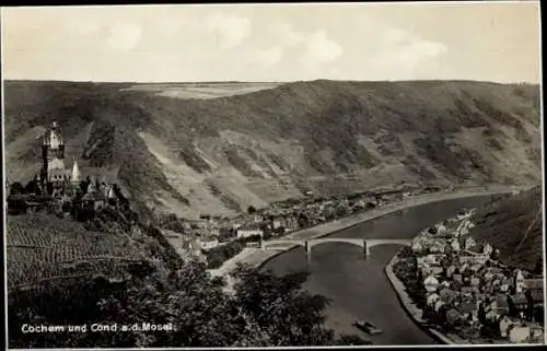 Ak Cond Cochem an der Mosel, Panorama