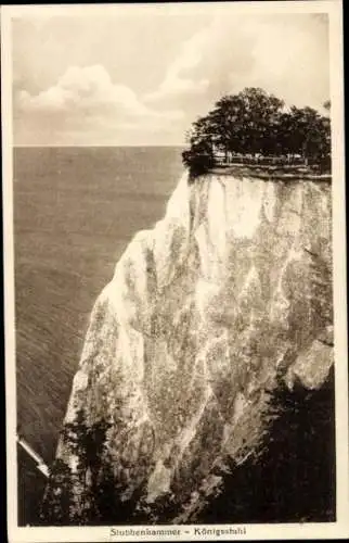 Ak Stubbenkammer Sassnitz auf Rügen, Königstuhl
