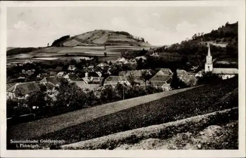 Ak Goldkronach im Fichtelgebirge, Panorama