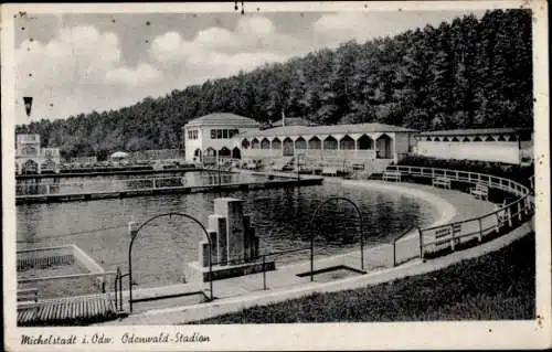 Ak Michelstadt im Odenwald, Odenwald-Stadion