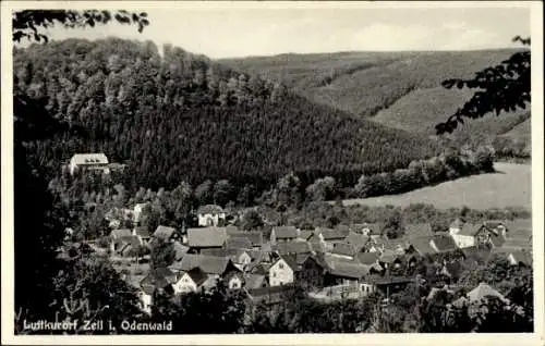 Ak Zell im Odenwald Bad König Odenwald Hessen, Panorama