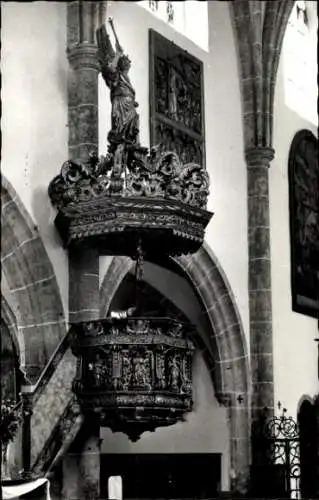 Ak Tamsweg in Salzburg, Kirche St. Leonhard, Kanzel