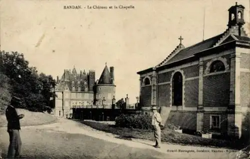 Ak Randan Puy de Dôme, Le Chateau et la Chapelle