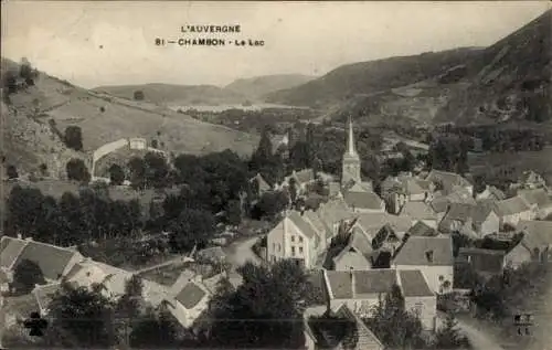 Ak Chaudefour Chambon sur Lac Puy de Dôme, Panorama