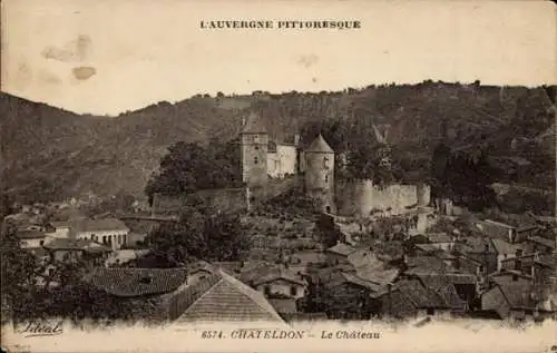 Ak Chateldon Puy-de-Dôme, Le Chateau