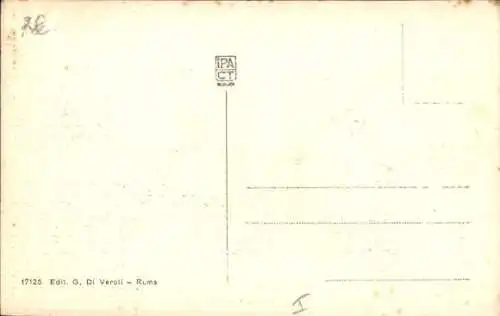 Ak Roma Rom Lazio, Grabmal der Caecilia Metella