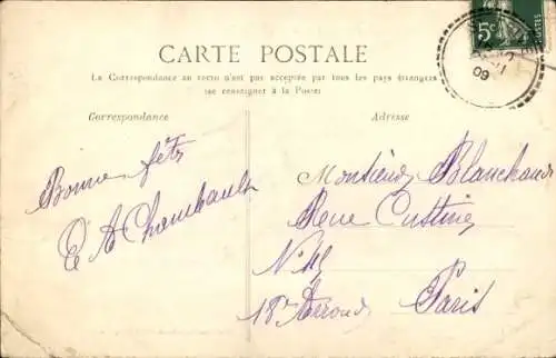 Ak Saint Privé Yonne, Vue Generale