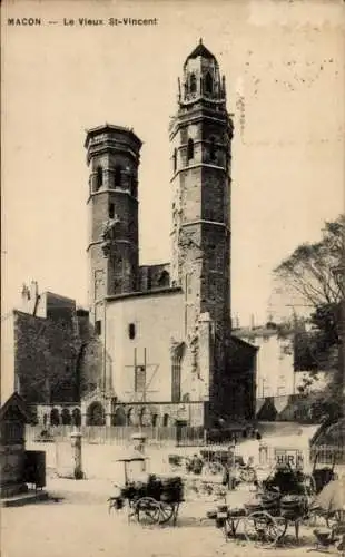 Ak Mâcon Saône-et-Loire, Le Vieux St Vincent