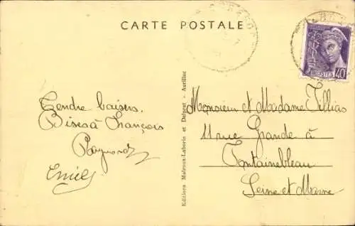 Ak Auvergne, Vacherie au parc